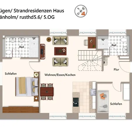 Strandresidenzen Binz-prora Strandresidenzen Binz-prora D5 6